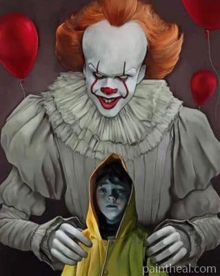 Pennywise It Painting By Numbers Kits