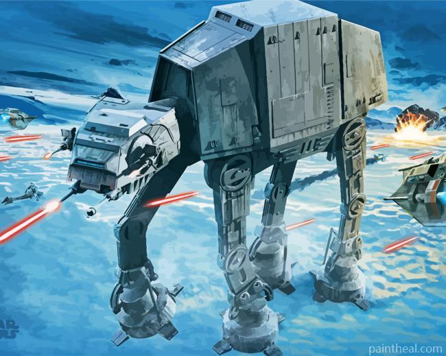 Star Wars Hoth Painting By Numbers Kits