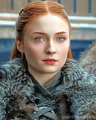 Sansa Stark Game of Thrones Painting By Numbers Kits