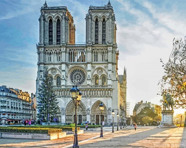 Notre Dame Paris Painting By Numbers Kits