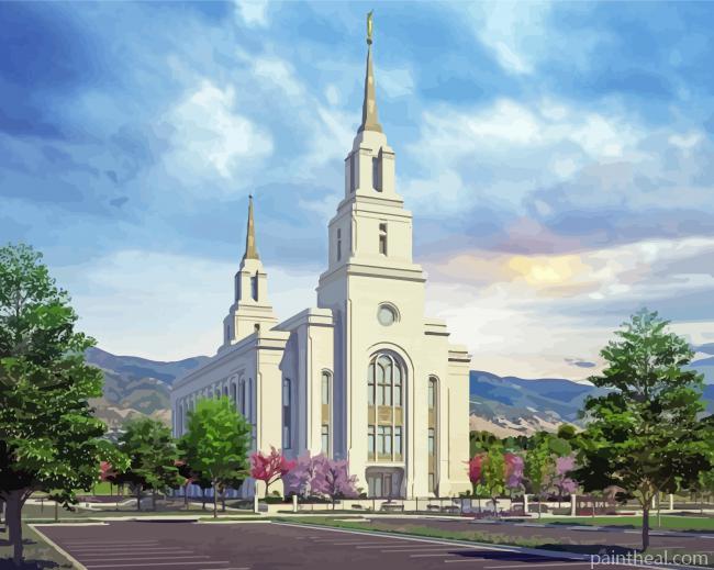 Layton Temple Painting By Numbers Kits
