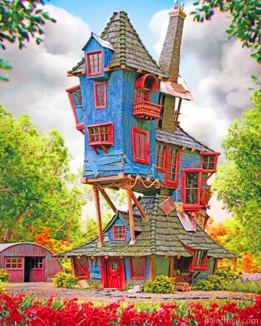 Ron's House Harry Potter Painting By Numbers Kits