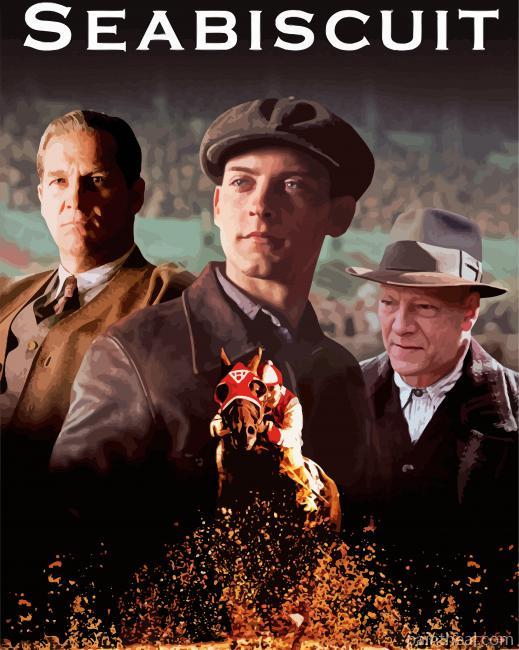 Seabiscuit Movie Painting By Numbers Kits