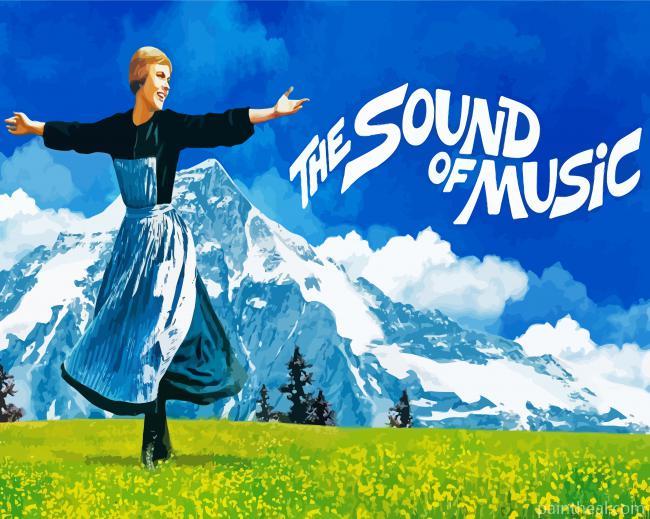 The Sound Of Music Poster Painting By Numbers Kits