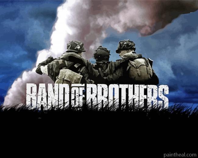 Band of Brothers Poster Painting By Numbers Kits