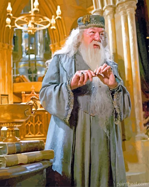 Albus Dumbledore Harry Potter Painting By Numbers Kits