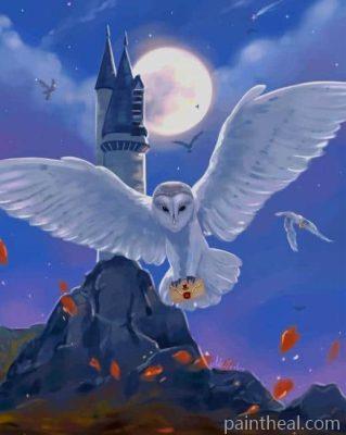 Hedwig Harry Potter Owl Painting By Numbers Kits
