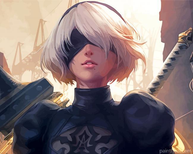Nier Automata Painting By Numbers Kits