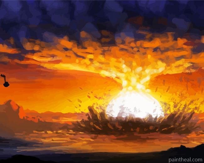 Art Explosion Painting By Numbers Kits