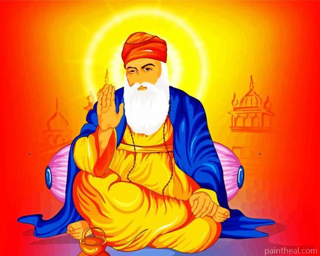 Guru Nanak Painting By Numbers Kits
