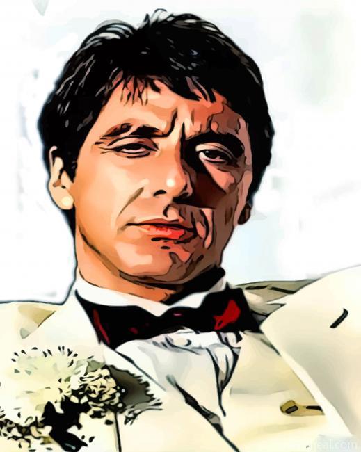 Tony Montana Scarface Painting By Numbers Kits