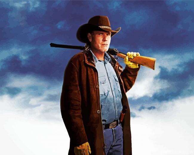 Aesthetic longmire Illustration Painting By Numbers Kits