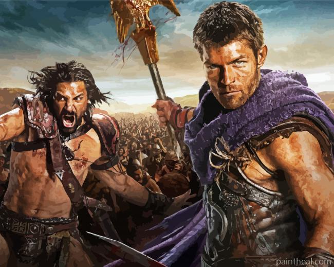 Spartacus Warriors Painting By Numbers Kits