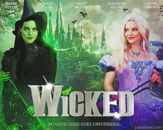 Wicked Movie Painting By Numbers Kits