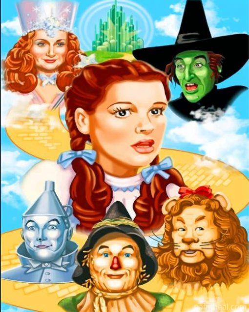 Dorothy And The Wizard Of Oz Painting By Numbers Kits