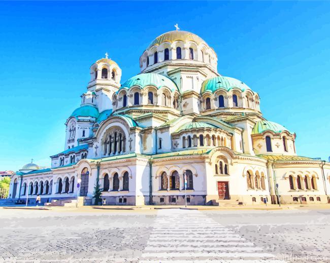 Sofia Bulgaria Painting By Numbers Kits