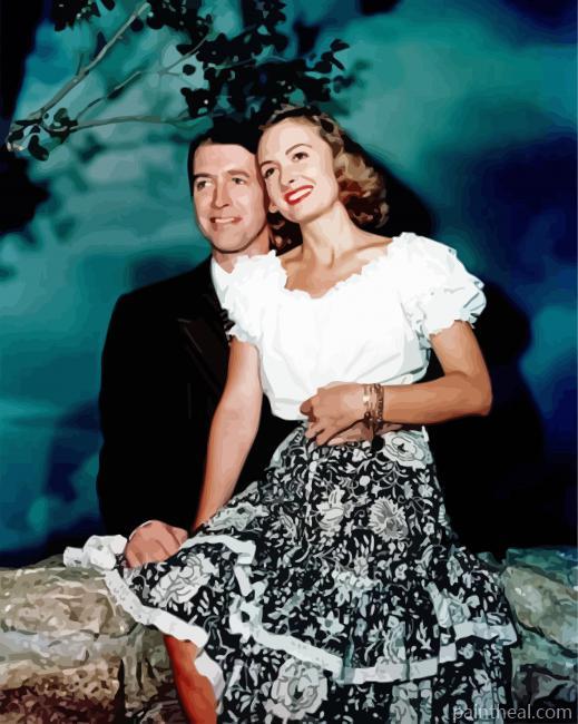 George And Mary Its A Wonderful Life Painting By Numbers Kits
