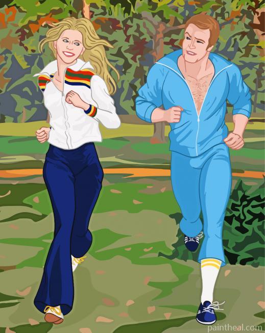 The Bionic Woman Painting By Numbers Kits