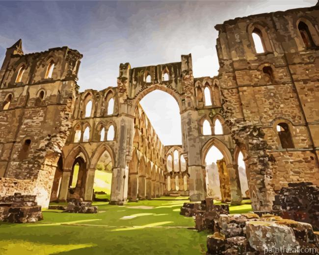 Middlesbrough Rievaulx Abbey Painting By Numbers Kits
