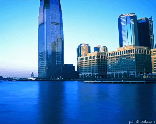 New Jersey City Painting By Numbers Kits