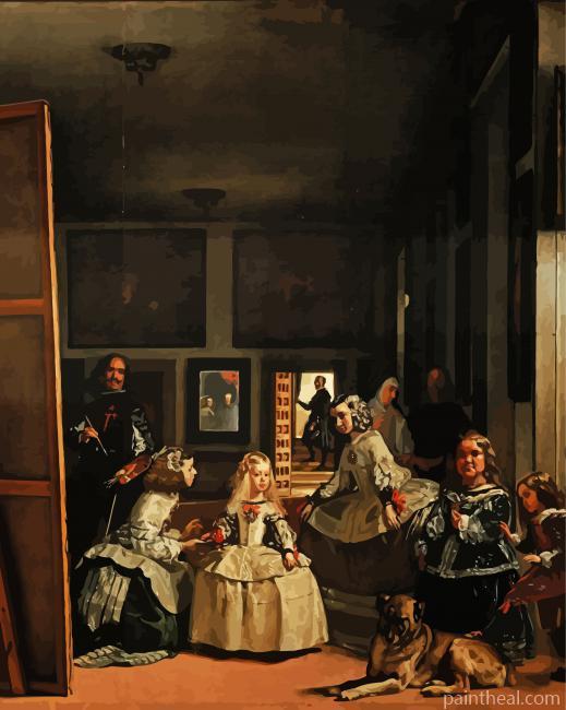 Las Meninas Painting By Numbers Kits