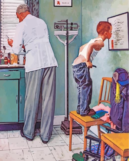 At The Doctor Painting By Numbers Kits