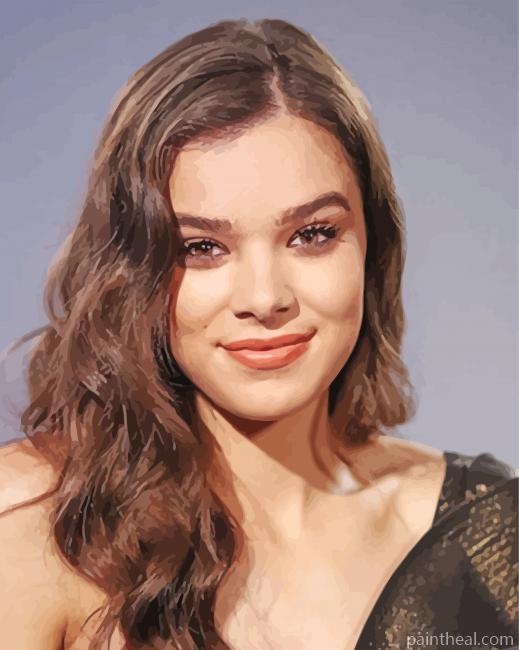Beautiful Hailee Steinfeld Painting By Numbers Kits