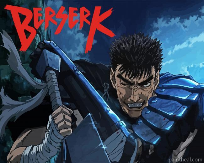 Berserk Manga Serie Painting By Numbers Kits