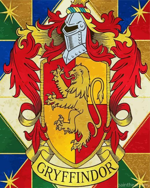 Harry Potter Gryffindor Painting By Numbers Kits