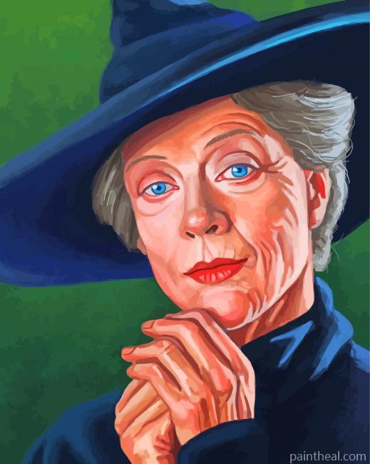 Professor Mcgonagall Painting By Numbers Kits
