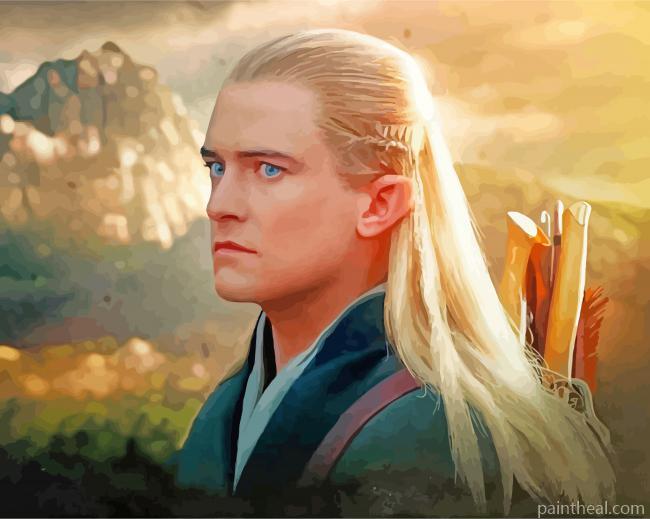 Cool Legolas Painting By Numbers Kits