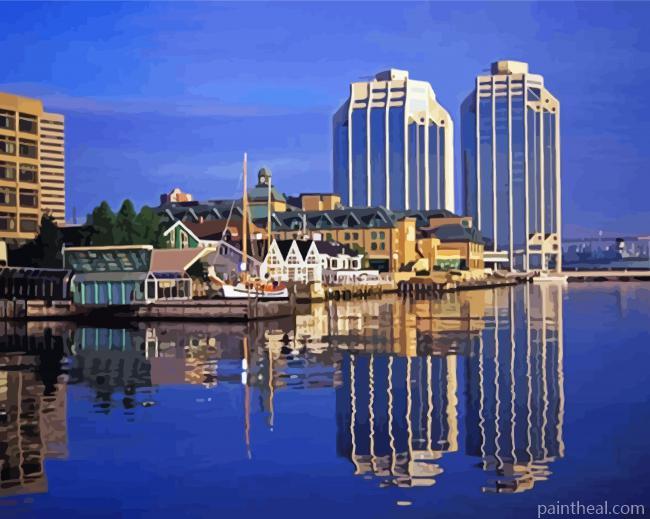 Halifax Canada Painting By Numbers Kits