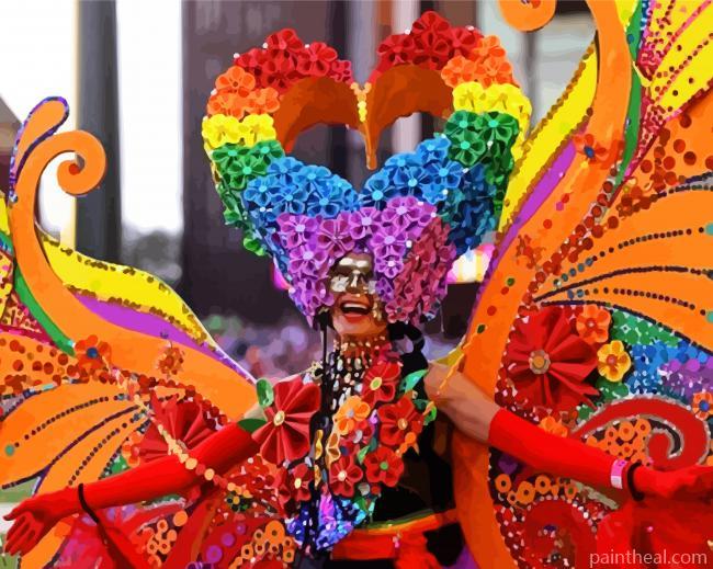 Fat Tuesday Carnival Painting By Numbers Kits