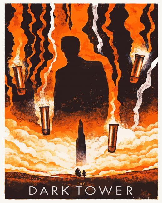 The Dark Tower Serie Poster Painting By Numbers Kits