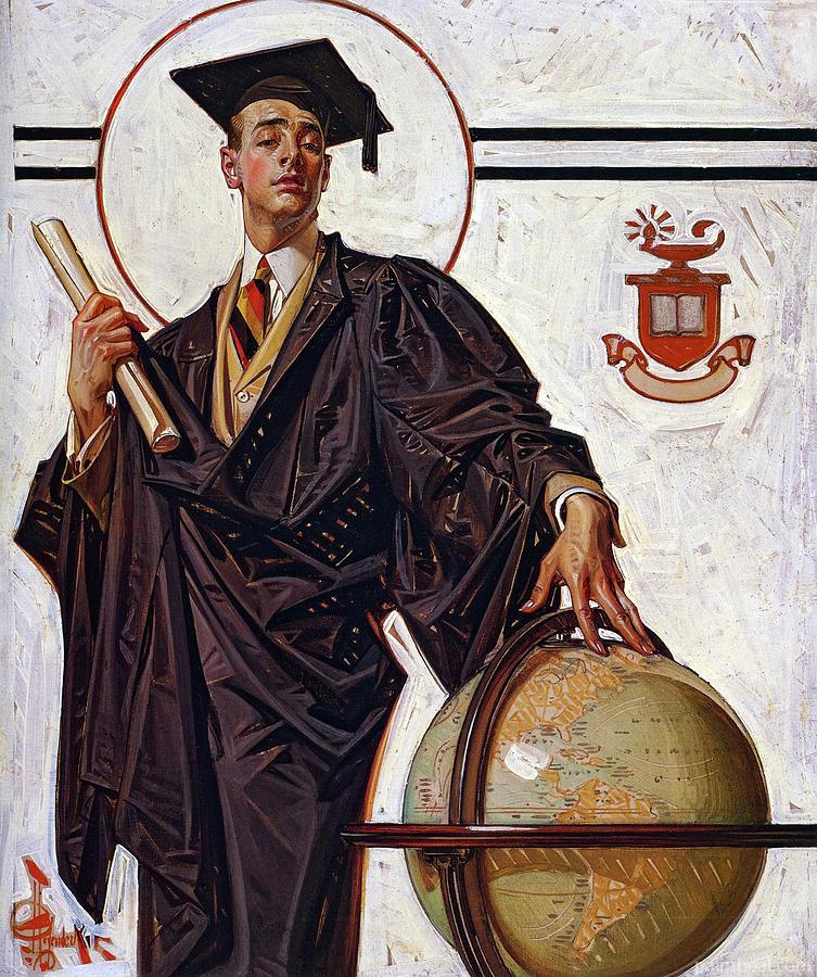 Boy Graduate Joseph Cristian Painting By Numbers Kits