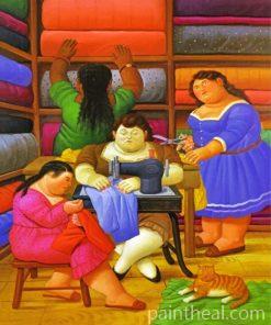 Fernando Botero The Designers Painting By Numbers Kits