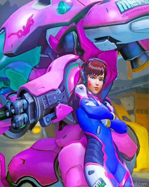 D Va Painting By Numbers Kits