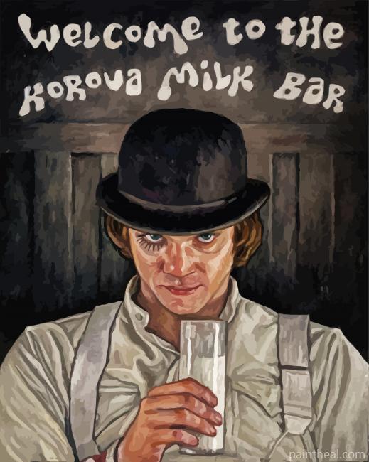 Aesthetic Clockwork Orange Painting By Numbers Kits