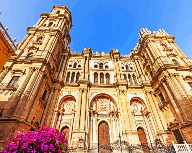 Catedral de la Encarnacion de Malaga Painting By Numbers Kits