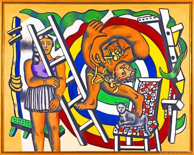 The Acrobat And His Partner Painting By Numbers Kits