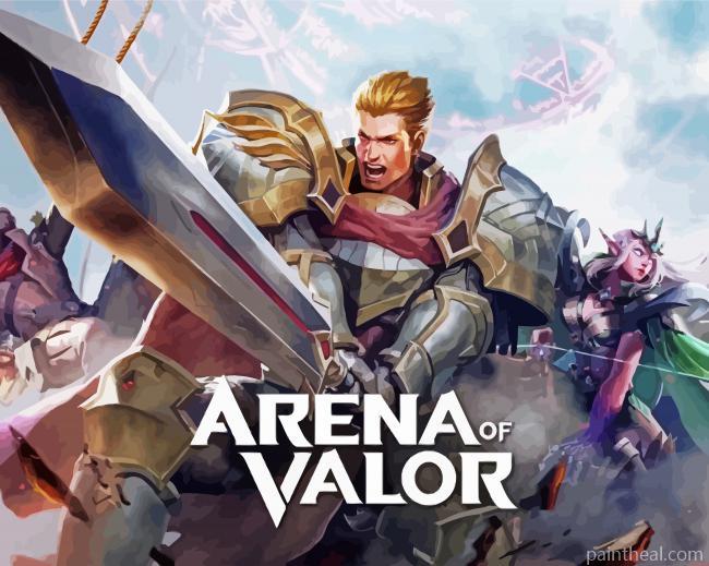 Arena of Valor Painting By Numbers Kits