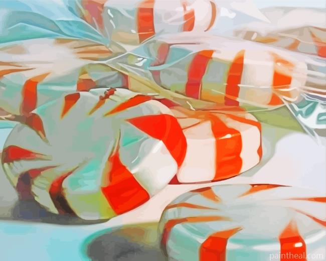Sweet Candies Painting By Numbers Kits
