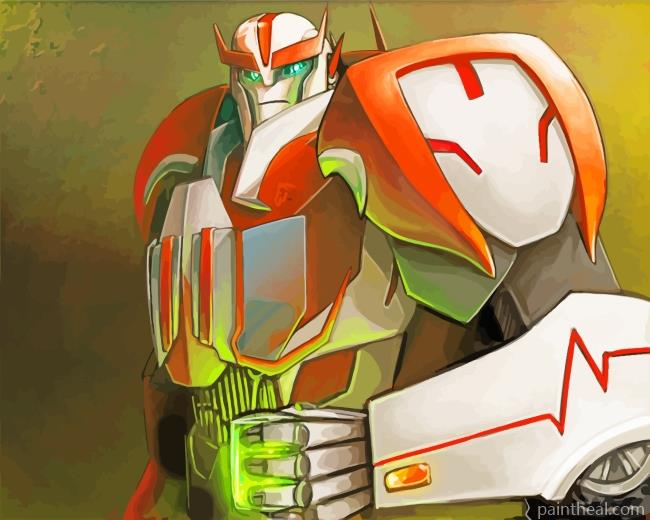Transformers Ratchet Painting By Numbers Kits