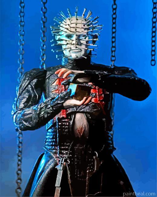 Pinhead Movie Painting By Numbers Kits
