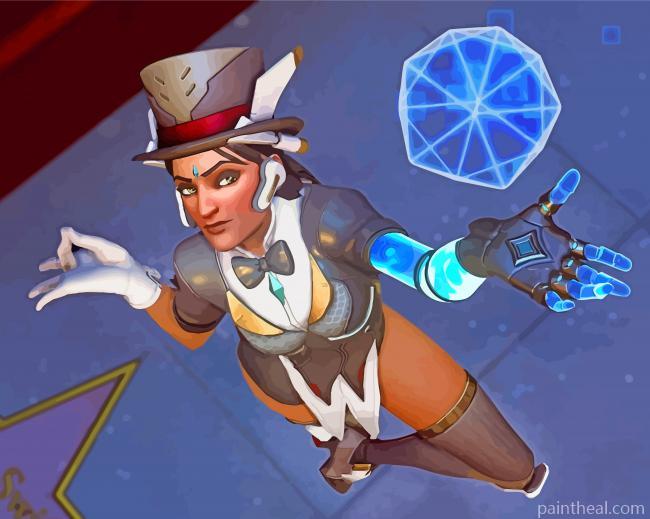 Overwatch Symetra Painting By Numbers Kits