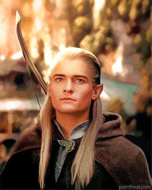 Handsome Legolas Painting By Numbers Kits
