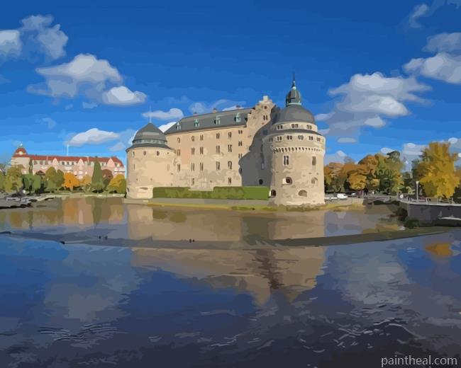 Sweden Orebo Castle Painting By Numbers Kits