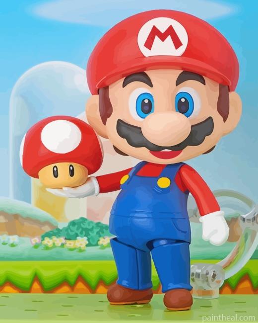 Super Mario Bros Painting By Numbers Kits