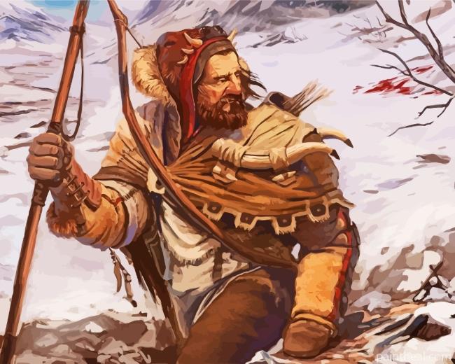 Hunter Man Painting By Numbers Kits