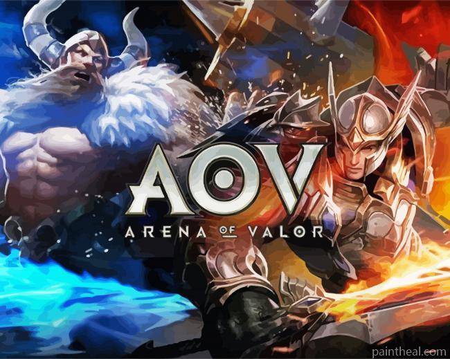 Arena of Valor Garena Painting By Numbers Kits